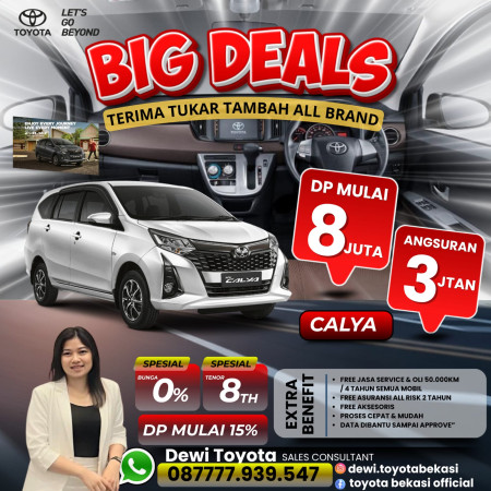 Special Promo Toyota Calya Akhir Tahun - Promo Toyota Bekasi